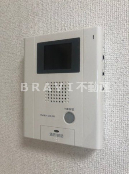 HERITAGE夕陽丘 BRAVI不動産のセキュリティ|【HERITAGE夕陽丘】モニター付きインターホン