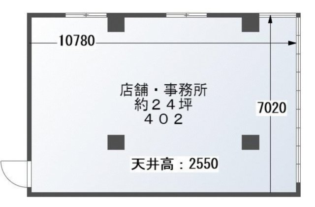 堺市堺区東雲西町　貸店舗　物件番号：177978の間取り