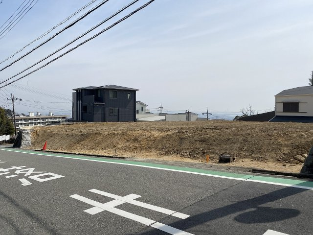 柏堂町土地の外観