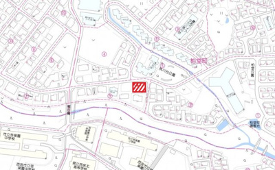 【地図】 | 柏堂町土地
