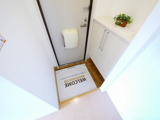 タウン ビビ　Ｂ棟の玄関|きれいな玄関です