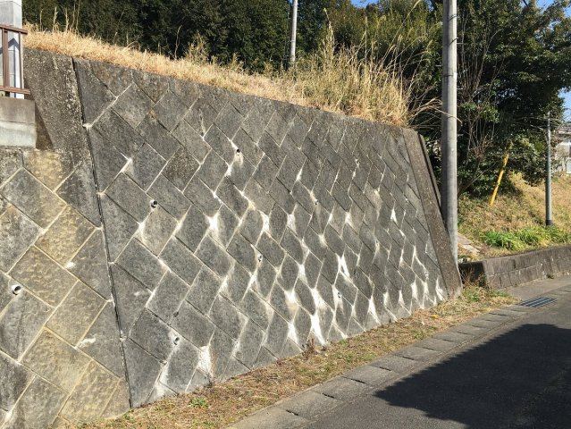 山田町石名坊　売地の外観