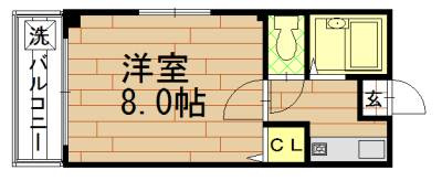 GⅢ林（ジーサードハヤシ）の間取り
