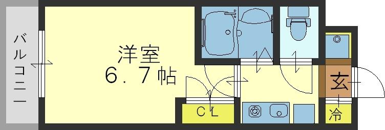 グランメール永和の間取り