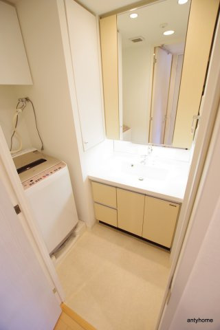 アパートメンツ江坂　仲介手数料無料の洗面所