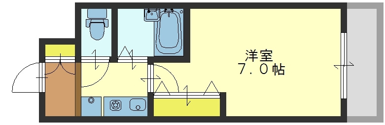 グランドオーク高井田の間取り