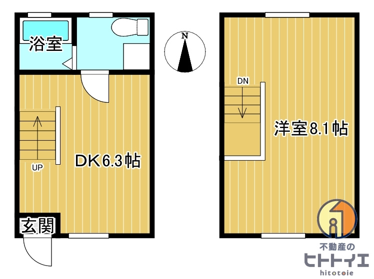 サンマリノ新代の間取り