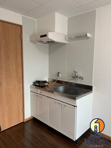 サンマリノ新代のキッチン|コンパクトなキッチンで掃除もラクラク