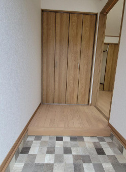 エントピアくるみⅡの玄関