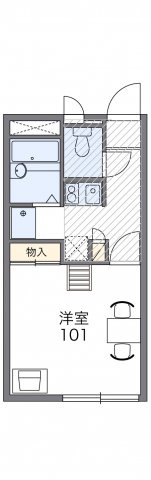 【間取り】 | レオパレスGREENVIEW | 画像2