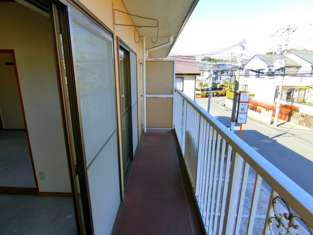 アクセス久野喜台マンションのバルコニー