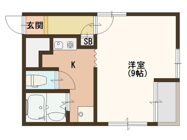 【間取り】 | ラムセス西住之江