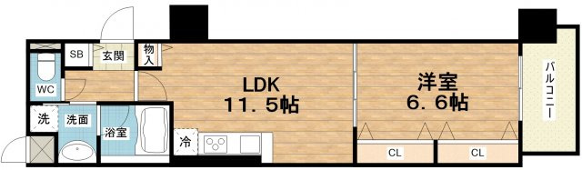 【間取り】 | セファ上本町