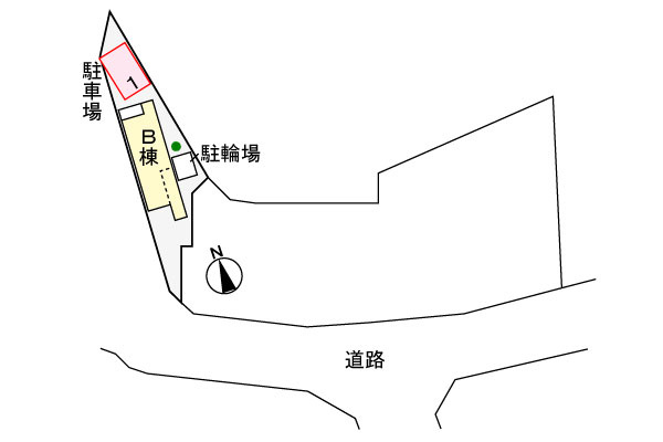 【区画図】 | カーサ摩耶Ⅱ