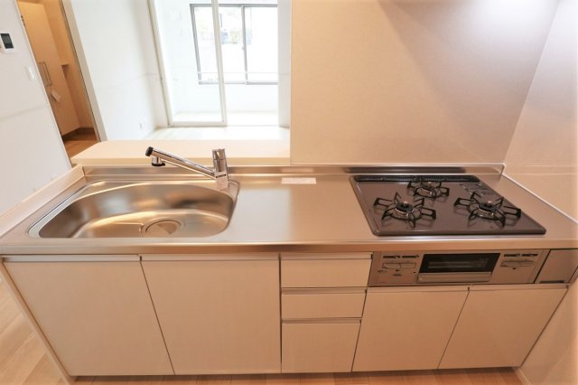 セントラル　セブンＡのキッチン|都市ガスです。