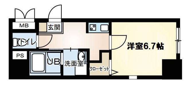 【間取り】 | レジデンス・スエヒロ上本町