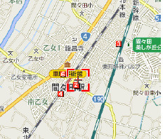 【地図】 | ロイヤルソレール B