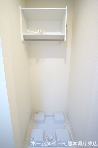 熊本市東区花立３丁目のアパートの洗面所