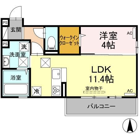 エトワール花立の間取り