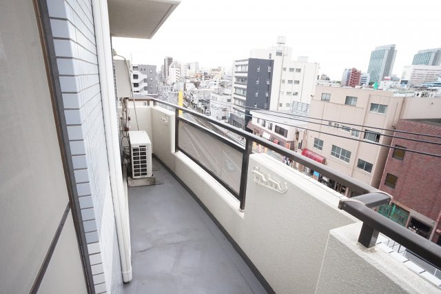 船橋市前原西３丁目の賃貸マンションのバルコニー|※写真は上の階になります。