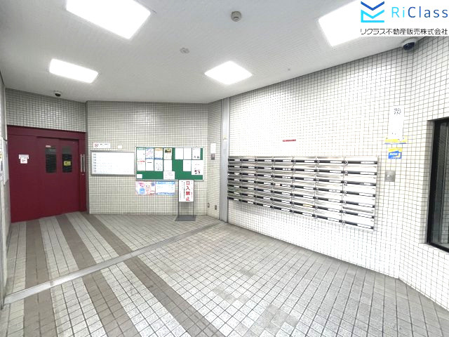 サンドール長田南館のエントランス|エントランスです