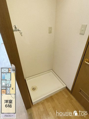 【洗面所】 | キャッスル武庫川(武庫川駅・武庫川女子大学・兵庫医科大学) | キャッスル武庫川