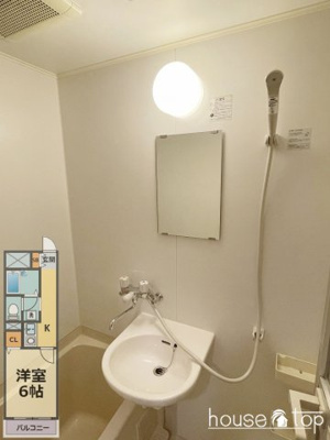 【洗面所】 | キャッスル武庫川(武庫川駅・武庫川女子大学・兵庫医科大学) | キャッスル武庫川