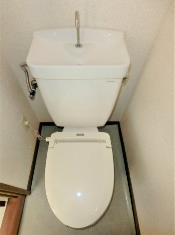 東金市求名のアパートのトイレ
