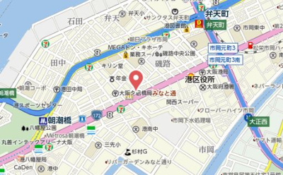 【地図】 | グランパシフィック弁天町
