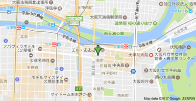 【地図】 | willDo天満橋