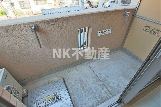 【バルコニー】 | Grace Court(グレースコート）（高井田賃貸） | バルコニー付きです