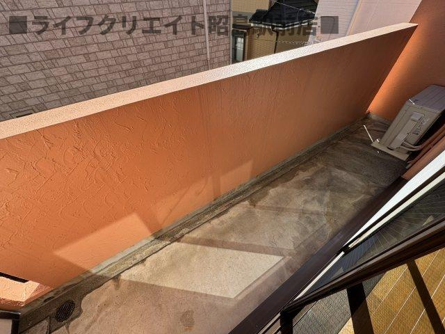 アミスタのバルコニー