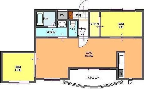 【間取り】 | ロス・トーレンス
