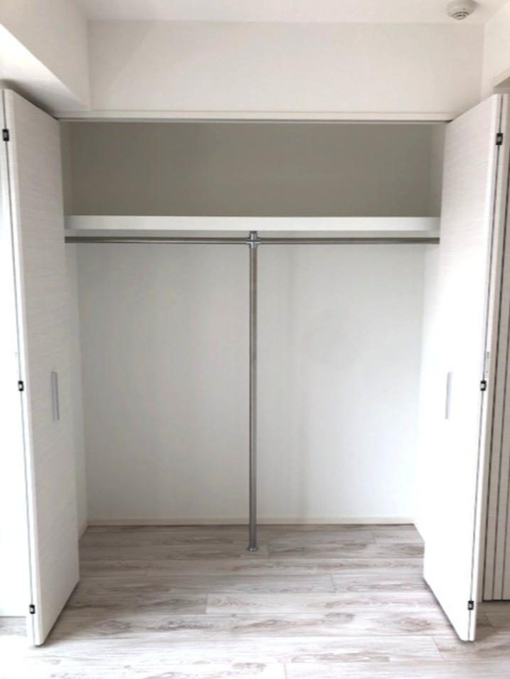 プライマル上野・稲荷町の収納|奥行きあるクローゼット