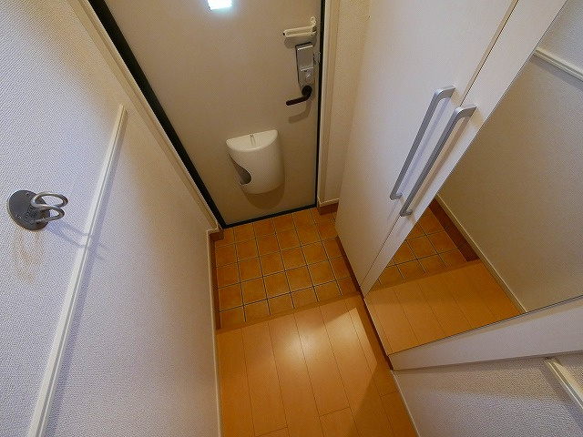 サンリットＡの玄関