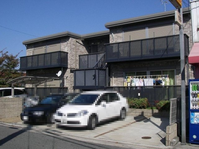 サンハイムの駐車場