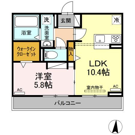 【間取り】 | リシュドール鷹丘