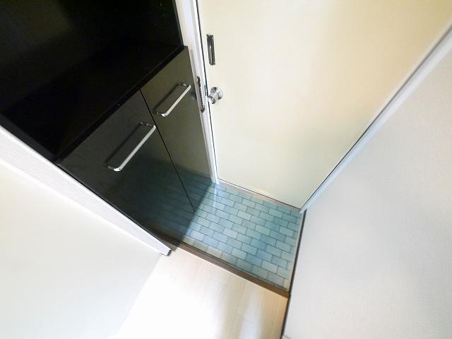 シングルモアの玄関|収納もある玄関です