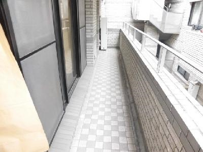 サンシティドムス鴨川のバルコニー