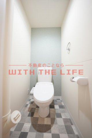 モントシュターム荘島【キャッシュバック対象物件】のトイレ|清潔感のあるトイレです