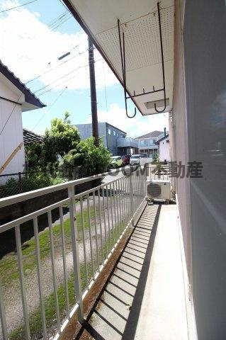 祝吉コーポレーションのバルコニー|バルコニー付きです