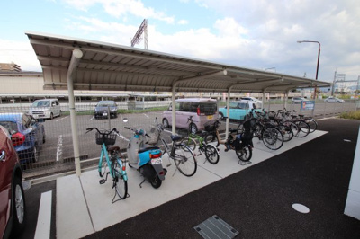 【その他共用部分】 | レジデンス喜志 | 駐輪場