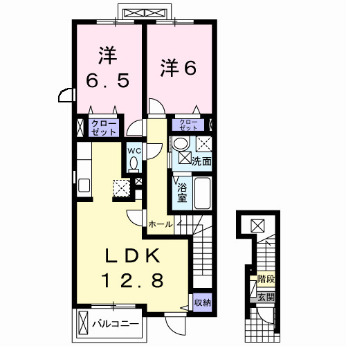 イジュヴィアの間取り