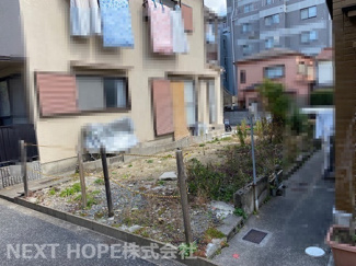 【前面道路含む現地写真】 | 宝塚市谷口町新築戸建 | 令和４年３月現在です。更地です！ここから新しい生活を始めませんか？お気軽にネクストホープ不動産販売までお問い合わせを！！