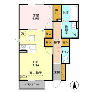 【間取り】 | ゼピュロス学園の森I