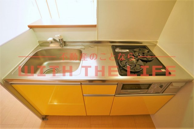 ハウスフリーデⅢ【10,000円キャッシュバック対象物件】のキッチン|キッチンでお料理をお楽しみください