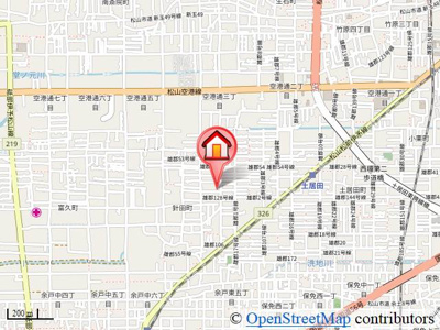 【地図】 | サンシャイン針田Ⅱ