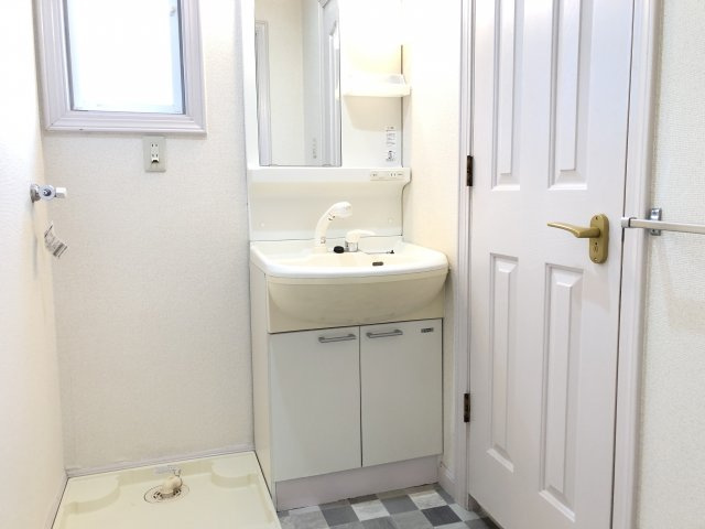 ビバリーヒルズの洗面所