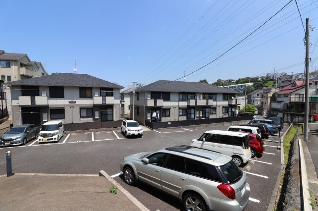 エクセル大倉山IIの駐車場