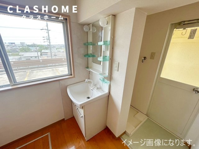 サンヒルズ富士　　 刈谷市近郊の賃貸はクラスホーム刈谷店の洗面所